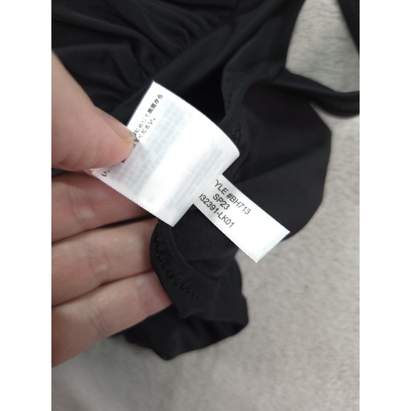 J Crew Ruched Plunge One Piece Swimsuit Medium - Picture 10 of 10